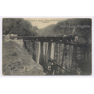 Veracruz / Mexico: Puente de Metlac - Ferrocarril Mexicano (Vintage PC ~1910s)