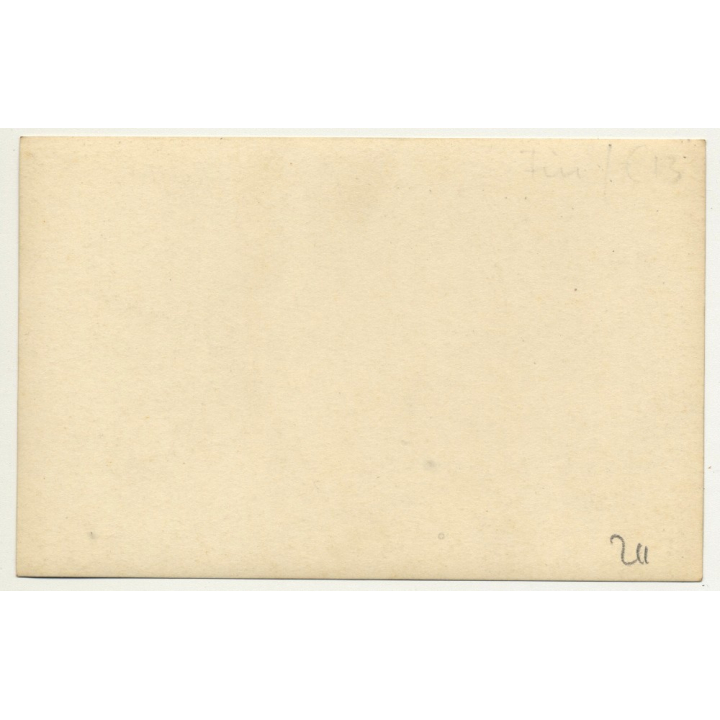 Savonlinna / Finland: Valokuvaamo 'Olavi' (Vintage RPPC B/W)