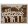 Royal Visit in Congo Belge 1928: Vicar & Missionary Sisters (Vintage Photo)