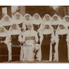 Royal Visit in Congo Belge 1928: Vicar & Missionary Sisters (Vintage Photo)