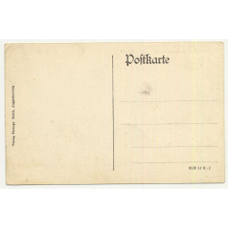 6440 Augustenborg / Denmark: Castle  (Vintage Postcard B/W)