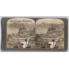 Kiangsi Province / China: Paddy Fields & Patches Of Tea (Vintage Stereoscopic Photo ~1900s)