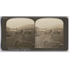 Japan: Rice Fields Around Miyagino (Vintage Stereoscopic Photo 1901)