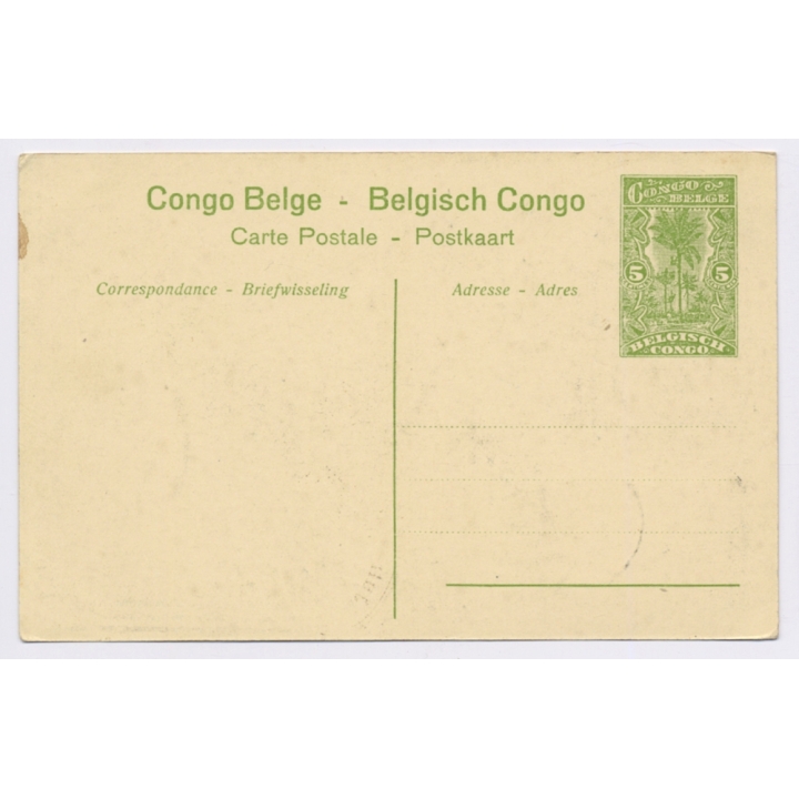 Boma / Congo Belge: Parc du Gouverneur Général (Vintage Postal Stationery ~1920s)