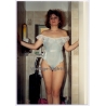 Erotic Study: Natural Curvy Semi Nude*1 / Transparent Lingerie (Vintage Photo GDR ~1980s)