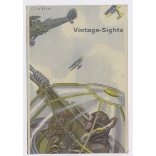 C.S. De Tejada: Artifices de la Victoria / Propaganda (Vintage PC 1938)