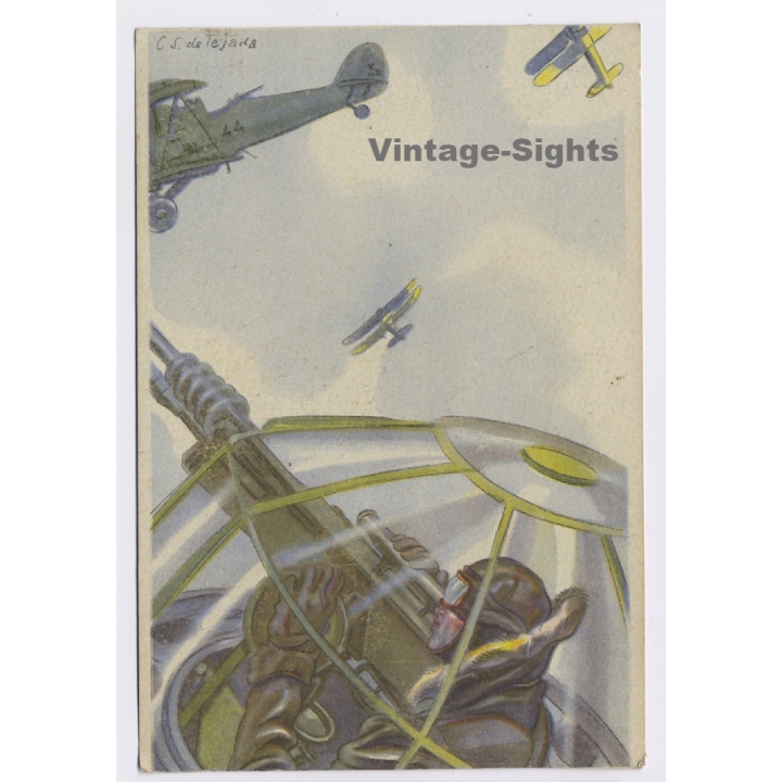 C.S. De Tejada: Artifices de la Victoria / Propaganda (Vintage PC 1938)