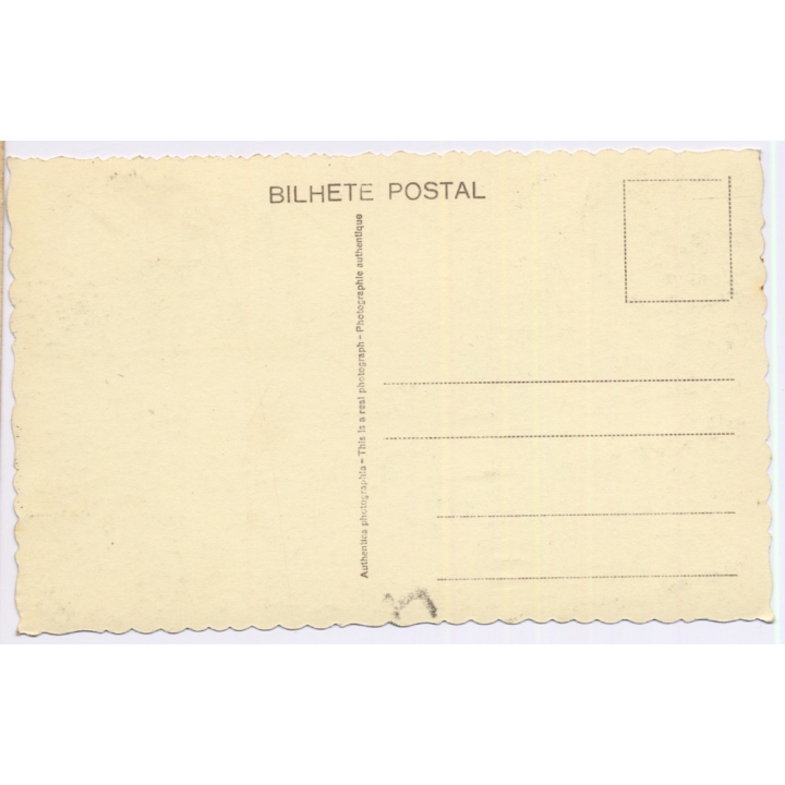 Lisboa / Portugal: Rio Tejo - Barcos de Pesca e Fragatas (Vintage RPPC 1936)