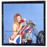 Erotic Study: Racy Blonde Pin-up Girl On Chopper*19 (Vintage Diapositive KORENJAK 1980s)