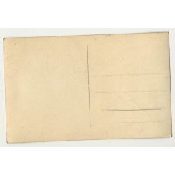 Sedcard Of Actor In Different Roles (Vintage RPPC B/W ~1900s/1910s)