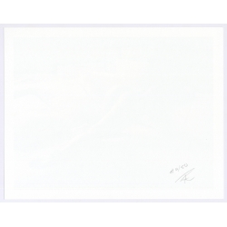 Artistic Erotic Study: Slim Long-Haired Nude On Bed / Lim.Ed. 6/50 (Large Digital Photo Print ~2000s)