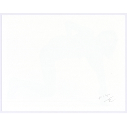 Artistic Erotic Study: Slim Sporty Nude Kneeling / Lim.Ed. 1/50 (Large Digital Photo Print ~2000s)