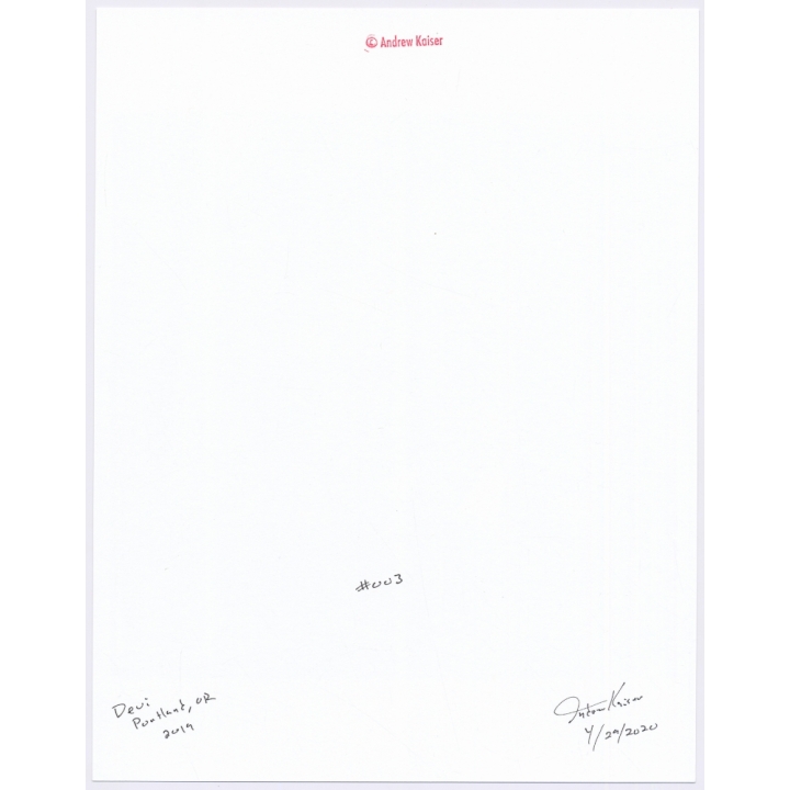 Artistic Erotic Study by Andrew Kaiser: Devi *3 (Large Digital Photo Print 2020)