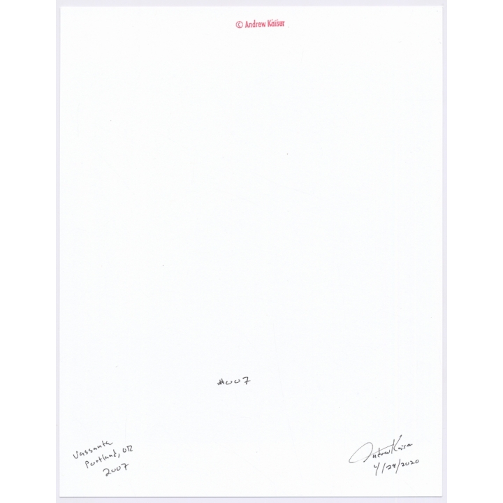 Artistic Erotic Study by Andrew Kaiser: Vassanta *7 (Large Digital Photo Print 2020)