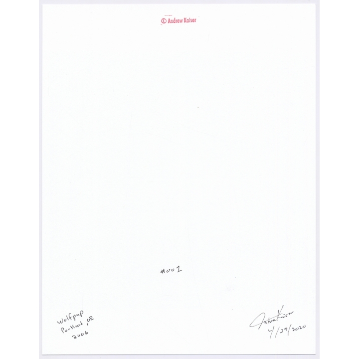 Artistic Erotic Study by Andrew Kaiser: Wolfpup *1 (Large Digital Photo Print 2020)
