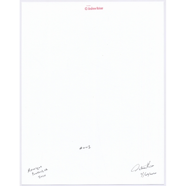 Artistic Erotic Study by Andrew Kaiser: Merrique *1 (Large Digital Photo Print 2020)