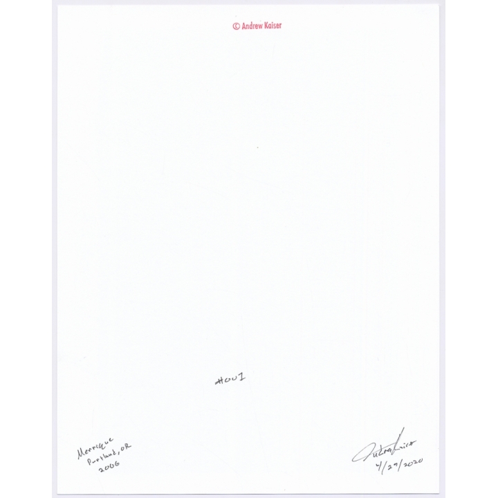 Artistic Erotic Study by Andrew Kaiser: Merrique *1 (2) (Large Digital Photo Print 2020)