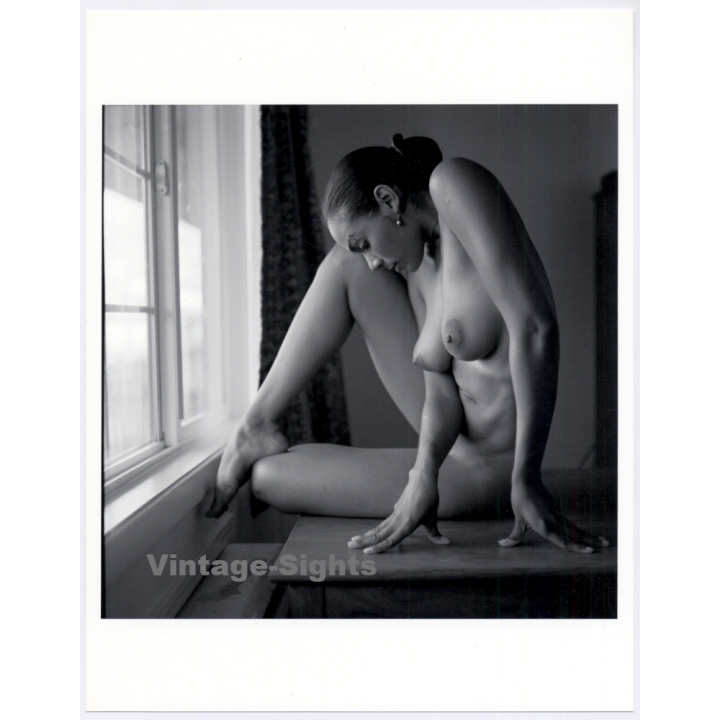Artistic Erotic Study by Andrew Kaiser: Merrique *3 (Large Digital Photo Print 2020)