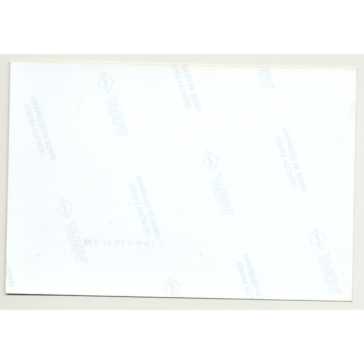 Woman In Lingerie Cleans Table / No Panties - Eyes (Vintage Photo ~1980s)