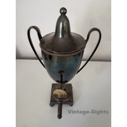 Beautiful Antique Sheffield Plate Tea Urn / Samovar  (UK 1st Half Of 19th Century)
