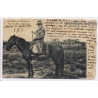 Rosario de Santa Fé: Gaucho á Caballo / Costumbres Campestres (Vintage PC 1909)