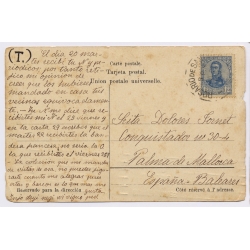 Rosario de Santa Fé / Argentina: Embarcadero Davis (Vintage PC 1909)