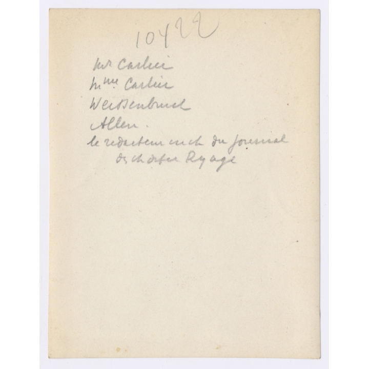 Jules Carlier (1851-1930) & Weissenbruch: Journal de Chasse et Voyage (Vintage Photo ~1900s)