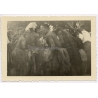 Belgian Congo: Tribal Gathering / Native Dancers In Ceremonial Garb*1 (Vintage Photo ~1930s/1940s
