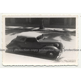 Congo / Africa: Hudson Terraplane Deluxe Cabrio / Side View *1 (Vintage Photo B/W ~1930s/1940s)