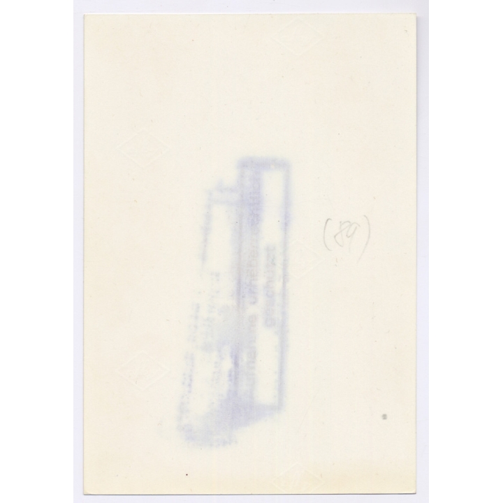 Erotic Study: Voluptuous Dark-Haired Nude Posing Outdoors (Vintage Photo GDR ~1980s)