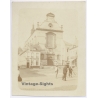 Wavre / Belgium: Hotel de Ville (Vintage RPPC ~1900s)