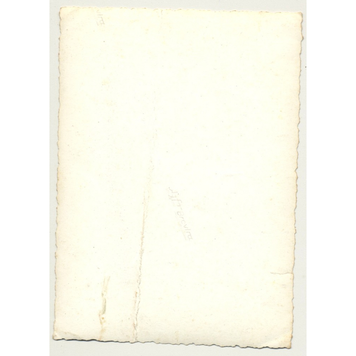 Africa: 2 Congolese Women Washing Clothes At River (Vintage Photo B/W 1930s/1940s)