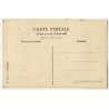 Congo: Monkey Sits On Wooden Cage / Banana Plants  (Vintage RPPC 39 Lavis B Canson)