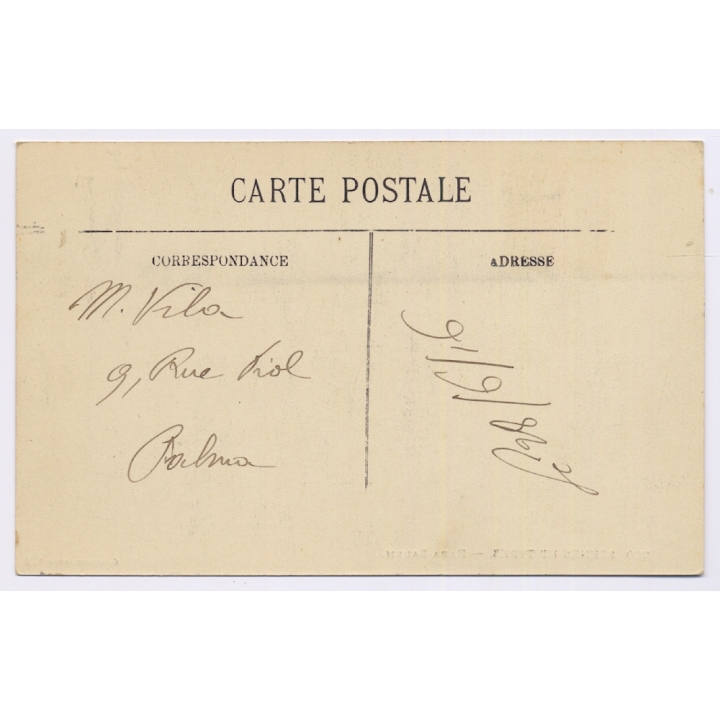 North Africa: Baba Salem / Basket Weaver - Vannier  (Vintage PC 1916)