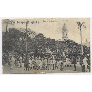 Veracruz / Mexico: Plaza de la Constitucion (Vintage PC ~1910s)