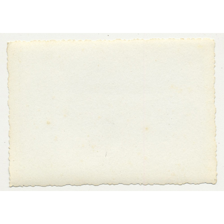 Congo / Africa: Colonial Masters On Dugout / Lake (Vintage Photo B/W ~1930s/1940s)