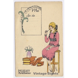 Pero: 1er Mai - Fête du Muguet / Art Nouveau (Vintage PC ~1910s)