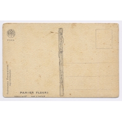 Xavier Sager: Bonne Année / Risqué - Art Nouveau (Vintage PC ~1910s)