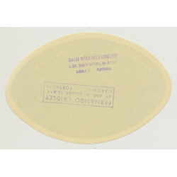 Mapleton Hotel - Piccadilly, London / Great Britain (Vintage Luggage Label)