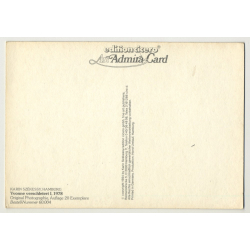 Karin Székessy: Yvonne Verschleiert I, 1978 (Vintage Artist Postcard 1984)