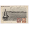 Sousse / Tunisa: Vue Génèrale - Voilier (Vintage PC 1921)