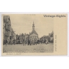 Peronne / WW1: Marktplatz - Reserve Lazarett (Vintage PC 1910s)