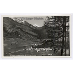 Kampl im Stubaital / Tirol: Schlickerzinnen (Vintage RPPC ~1940s)