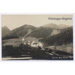 Gollrad - Mariazell / Austria: Panorama View (Vintage RPPC 1930s/1940s)