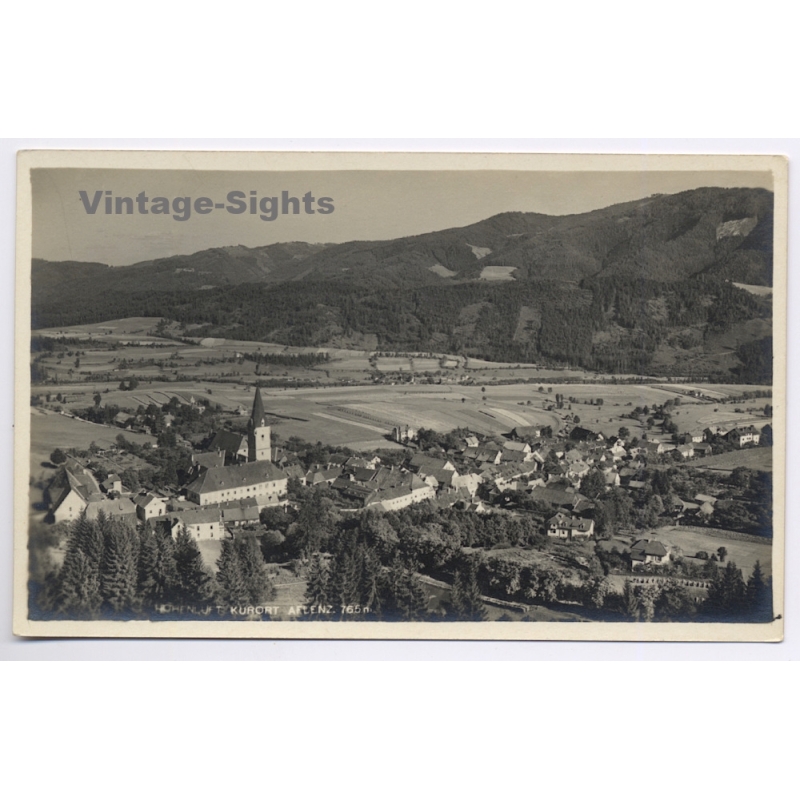 Aflenz / Steiermark: Total View (Vintage RPPC 1927)