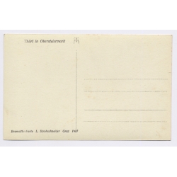 Thörl / Oberösterreich: Partial View - Castle (Vintage RPPC 1927)