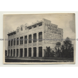 Elisabethville / Congo: Compagnie Industrielle Africaine (Vintage Photo B/W 1929)