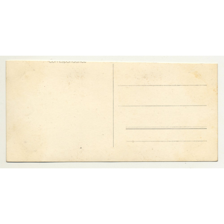 Congo / Africa: S.W. Luxembourg / Steamship (Vintage RPPC B/W ~1930s)