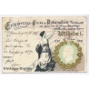 Wilhelm I. - Erinnerungs Gruss Nationalfeier 1897 (Vintage PC)