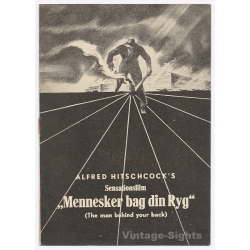 Alfred Hitchcock: Saboteur (Vintage Danish Movie Program 1942)
